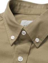 Load image into Gallery viewer, Carhartt-WIP L/S Madison Shirt - Khaki Leather