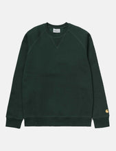 Load image into Gallery viewer, Carhartt-WIP Chase Sweatshirt - Bottle Green
