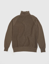 Load image into Gallery viewer, Les Basics Le Roll Neck Sweatshirt - Army Green
